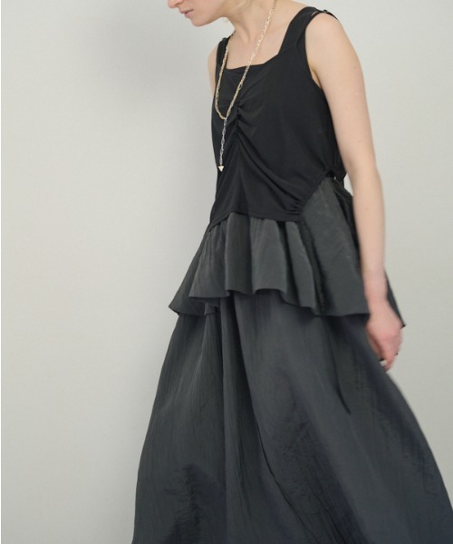 Muel Chic（ミュエルシック）の「Buell onepiece ビューエルワンピース（ワンピース・レディース・ブラック系/ホワイト系/ブラウン系・MEDIUM/SMALL）」の21枚目の写真