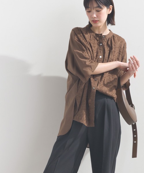 オローネ　ドルマンシャツ 20%OFF】オローネ ウッドノートボックスシャツ | オローネ