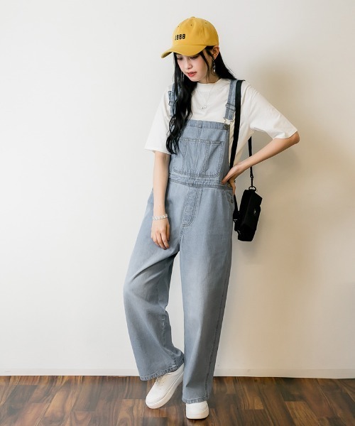 RCD（アールシーディー）の「大人カジュアルデニムサロペット（サロペット/オーバーオール・レディース・ブルー/ネイビー/ライトブルー/ダークネイビー/グレー系その他6・LL/M/L）」の17枚目の写真