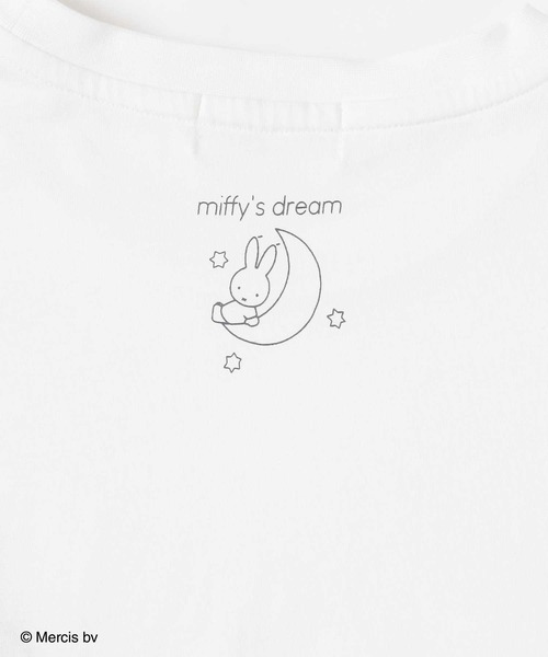 Honeys(ハニーズ)の「【UVカット】ミッフィー/ゆるTシャツ(Tシャツ/カットソー・レディース・ホワイト/ピンク/モカ/ネイビー/ミント/オートミール/スミクロ・LL/L/M/S/SS)」の21枚目の写真