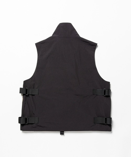 meanswhile(ミーンズワイル)の「Nylon Body Armor Vest(ベスト・メンズ・ブラック・2(M)/3(L))」の2枚目の写真