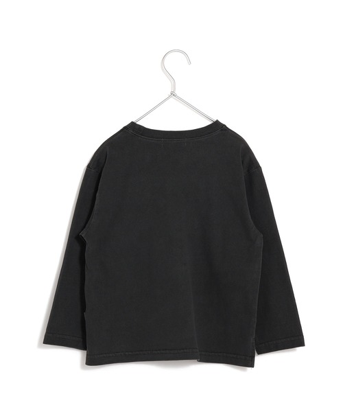 MAKE YOUR DAY(メイクユアデイ)の「レオパードロック製品染め長袖Tシャツ■パパサイズ(Tシャツ/カットソー・メンズ・ブルー/チャコールグレー・L/M)」の4枚目の写真