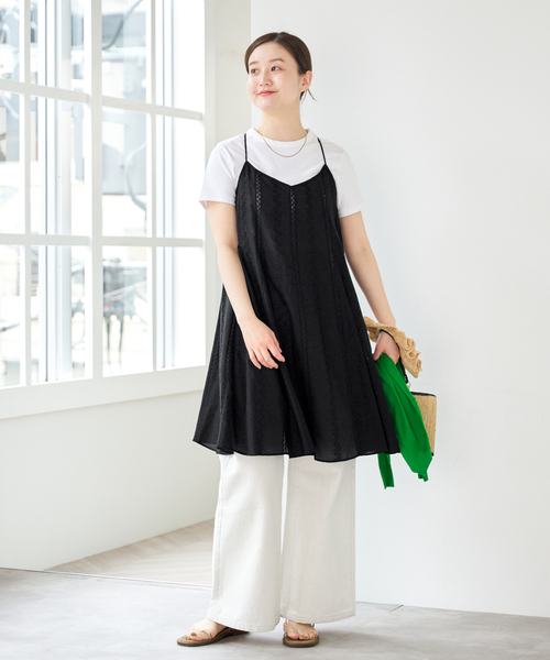 IENA(イエナ)の「コットンシルクキャミソール(シャツ/ブラウス・レディース・ブラック・FREE)」の12枚目の写真