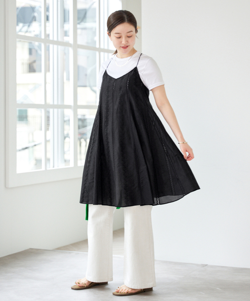 IENA(イエナ)の「コットンシルクキャミソール(シャツ/ブラウス・レディース・ブラック・FREE)」の14枚目の写真