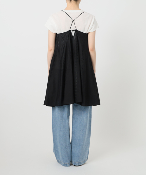 IENA(イエナ)の「コットンシルクキャミソール(シャツ/ブラウス・レディース・ブラック・FREE)」の20枚目の写真