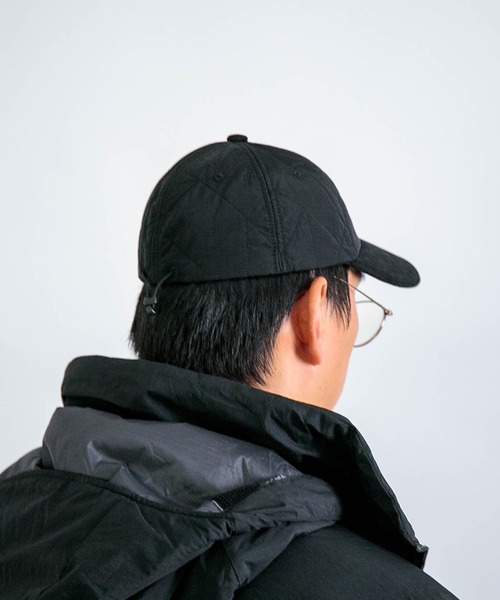 THE NORTH FACE PURPLE LABEL（ザ ノースフェイス パープルレーベル）の「[THE NORTH FACE PURPLE LABEL] Quilting Field Cap（キャップ・メンズ・ダークグレー/ブラック・FREE）」の11枚目の写真