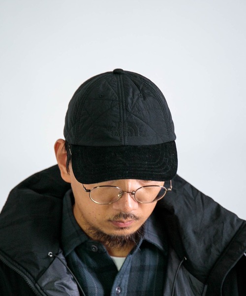 THE NORTH FACE PURPLE LABEL（ザ ノースフェイス パープルレーベル）の「[THE NORTH FACE PURPLE LABEL] Quilting Field Cap（キャップ・メンズ・ダークグレー/ブラック・FREE）」の10枚目の写真