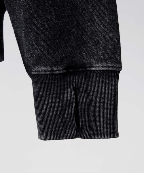 CLEL（クレイル）の「【CLEL】Heavyweight Stand Neck Zip Hoodie / ヘビーウェイトスタンドネックジップパーカー（パーカー・メンズ・グレー系1/ブラック系/ブラウン系・S/XS/L/M）」の10枚目の写真