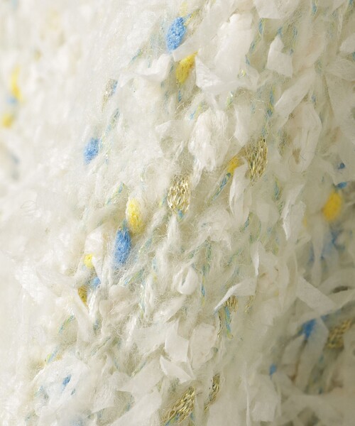 BEAMS HEART(ビームスハート)の「【3色展開】リボン × ノットヤーンニット(ニット/セーター・レディース・ホワイト系その他5/ライトグレー/ライトブルー/ネイビー・FREE)」の16枚目の写真