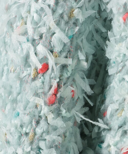 BEAMS HEART(ビームスハート)の「【3色展開】リボン × ノットヤーンニット(ニット/セーター・レディース・ホワイト系その他5/ライトグレー/ライトブルー/ネイビー・FREE)」の10枚目の写真