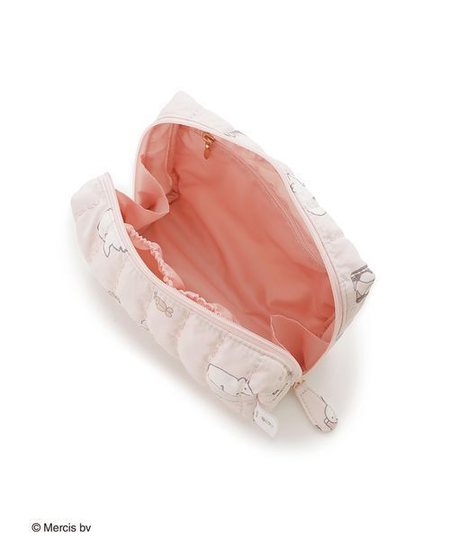 gelato pique(ジェラートピケ)の「【Dick Bruna】キルティング総柄ポーチ(おむつ用品/おむつポーチ・レディース・グレー/ピンク・F)」の17枚目の写真
