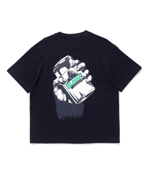 LIXTICK(リックスティック)の「XLARGE×LIXTICK GRAB OG CAN S/S TEE(Tシャツ/カットソー・メンズ・ホワイト/ブラック/グリーン・M/S/XL/L)」の9枚目の写真