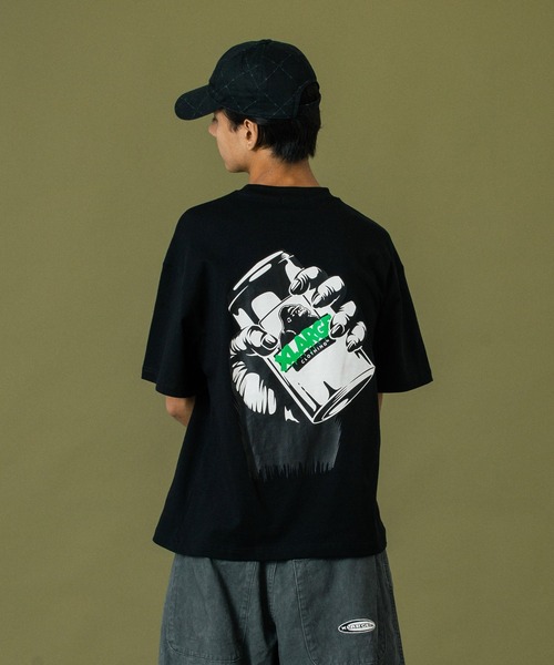 LIXTICK(リックスティック)の「XLARGE×LIXTICK GRAB OG CAN S/S TEE(Tシャツ/カットソー・メンズ・ホワイト/ブラック/グリーン・M/S/XL/L)」の17枚目の写真