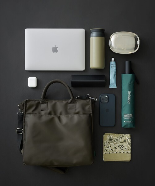 green label relaxing トートバッグ　ブラック green label relaxing（グリーンレーベルリラクシング）の