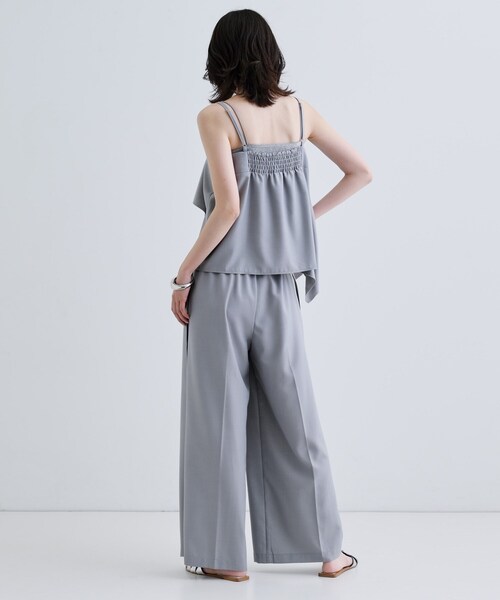 GALLEST（ギャレスト）の「【セットアップ可能】サキソニービスチェ（タンクトップ・レディース・ライトグレー/ダークグレー・38）」の6枚目の写真