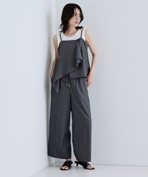 GALLEST（ギャレスト）の「【セットアップ可能】サキソニービスチェ（タンクトップ・レディース・ライトグレー/ダークグレー・38）」の11枚目の写真