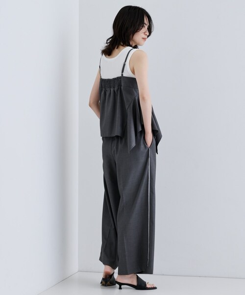 GALLEST（ギャレスト）の「【セットアップ可能】サキソニービスチェ（タンクトップ・レディース・ライトグレー/ダークグレー・38）」の12枚目の写真