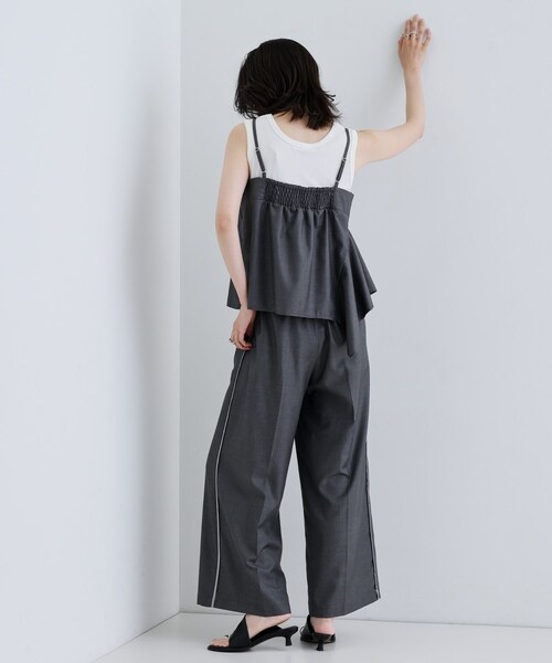 GALLEST（ギャレスト）の「【セットアップ可能】サキソニービスチェ（タンクトップ・レディース・ライトグレー/ダークグレー・38）」の13枚目の写真