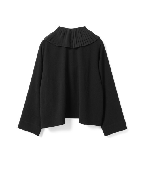 mizuiroind（ミズイロインド）の「mizuiro ind プリーツカラーシャツプルオーバー（シャツ/ブラウス・レディース・アイボリー/ネイビー/ブラック/その他8・FREE）」の21枚目の写真