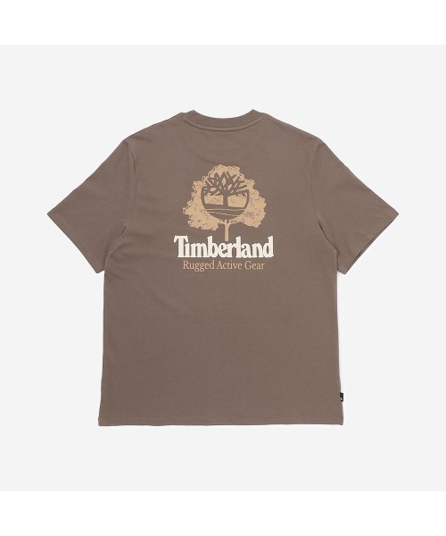 Timberland(ティンバーランド)の「半袖 バック グラフィック Tシャツ メンズ(Tシャツ/カットソー・メンズ・チョコ・LARGE/MEDIUM/SMALL/X-LARGE/XX-LARGE)」の2枚目の写真