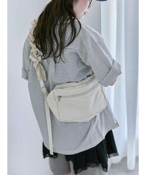 ehka sopo(エヘカソポ)の「◎チェックオープンカラーシャツ(シャツ/ブラウス・レディース・キナリ/ネイビー/ベージュ・F)」の10枚目の写真