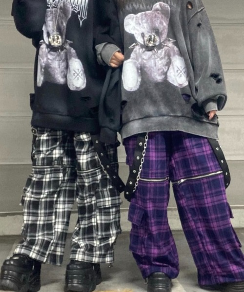 TRAVAS TOKYO / サスペンダー付き2wayカーゴパンツ TRAVAS TOKYO/トラバス トーキョー』サスペンダー付き2WAYカーゴ
