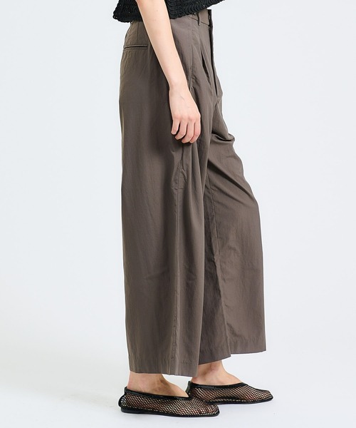 blanc basque(ブランバスク)の「BLANC basque / ナイロンパンツ《ESTNATION EXCLUSIVE》(その他パンツ・レディース・ライトブラウン/ライトベージュ・FREE)」の8枚目の写真