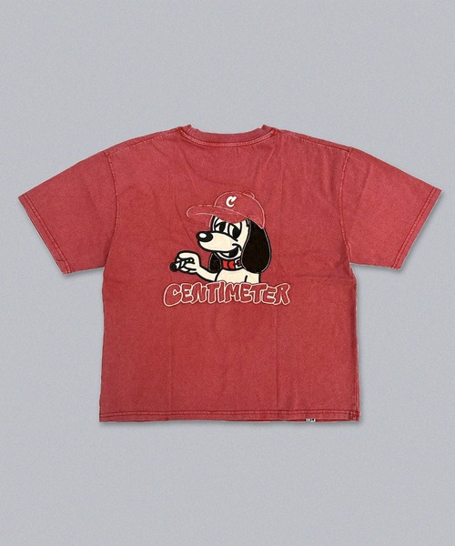 centimeter(センチメーター)の「CMT ruler tee(Tシャツ/カットソー・メンズ・ホワイト/レッド/カモフラージュ/スミクロ・MEDIUM/X-LARGE/LARGE)」の3枚目の写真