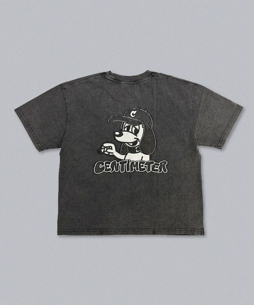 centimeter(センチメーター)の「CMT ruler tee(Tシャツ/カットソー・メンズ・ホワイト/レッド/カモフラージュ/スミクロ・MEDIUM/X-LARGE/LARGE)」の2枚目の写真