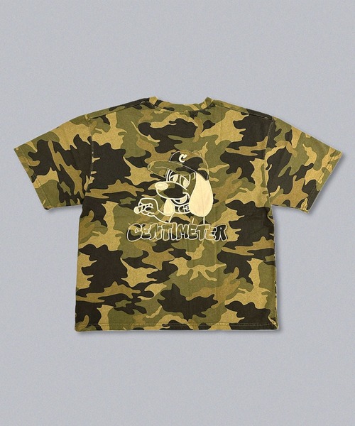 centimeter(センチメーター)の「CMT ruler tee(Tシャツ/カットソー・メンズ・ホワイト/レッド/カモフラージュ/スミクロ・MEDIUM/X-LARGE/LARGE)」の4枚目の写真