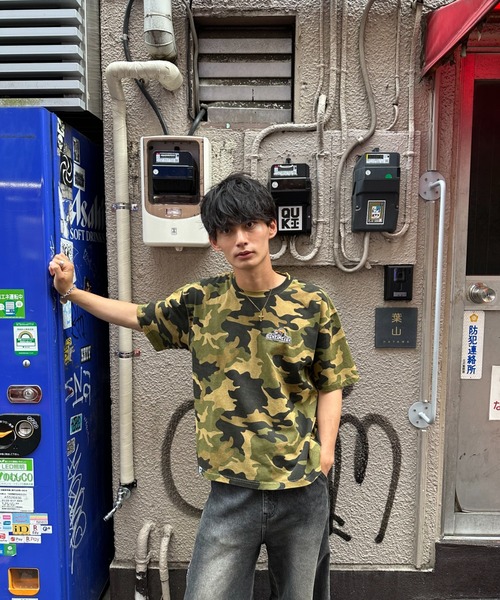 centimeter(センチメーター)の「CMT ruler tee(Tシャツ/カットソー・メンズ・ホワイト/レッド/カモフラージュ/スミクロ・MEDIUM/X-LARGE/LARGE)」の12枚目の写真