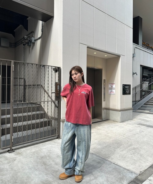 centimeter(センチメーター)の「CMT ruler tee(Tシャツ/カットソー・メンズ・ホワイト/レッド/カモフラージュ/スミクロ・MEDIUM/X-LARGE/LARGE)」の16枚目の写真