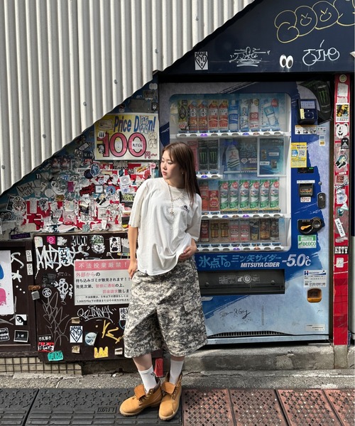 centimeter(センチメーター)の「CMT ruler tee(Tシャツ/カットソー・メンズ・ホワイト/レッド/カモフラージュ/スミクロ・MEDIUM/X-LARGE/LARGE)」の19枚目の写真