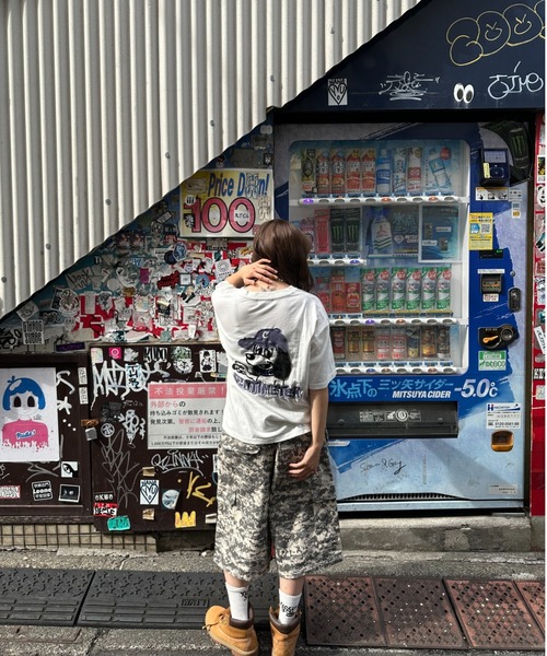 centimeter(センチメーター)の「CMT ruler tee(Tシャツ/カットソー・メンズ・ホワイト/レッド/カモフラージュ/スミクロ・MEDIUM/X-LARGE/LARGE)」の20枚目の写真