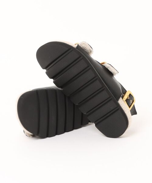 Mollini(モリーニ)の「ELIDIE-MO(サンダル・レディース・ブラック/ブラック×ホワイト/ブラック系・36/38/37/39)」の5枚目の写真