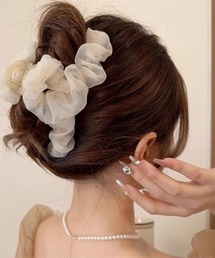 I be.（アイビードット）の「シュシュクリップ（バレッタ/ヘアクリップ）」