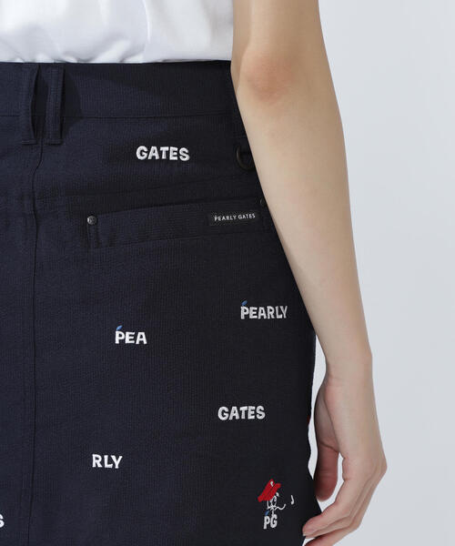PEARLY GATES(パーリーゲイツ)の「【PEARLY GATES】Peサッカーストライプスカート(スカート・レディース・ブルー系その他/ネイビー・SMALL/MEDIUM/LARGE)」の7枚目の写真