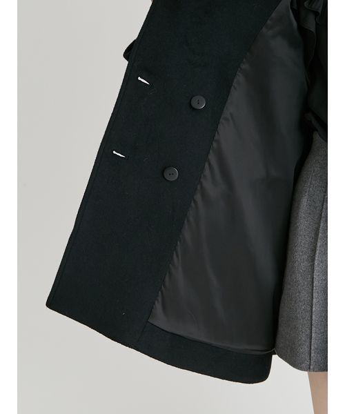 Aラインウールミドルコート（ピーコート）｜CELFORD（セルフォード）の