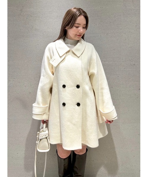 Aラインウールミドルコート（ピーコート）｜CELFORD（セルフォード）の