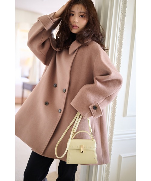 Aラインウールミドルコート（ピーコート）｜CELFORD（セルフォード）の