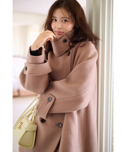 セール】Aラインウールミドルコート（ピーコート）｜CELFORD（セル