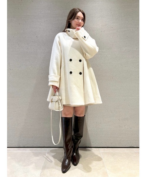 セルフォード　Aラインコート　一度着用のみ セルフォード Aラインコート 一度着用のみ セルフォード Aラインコート