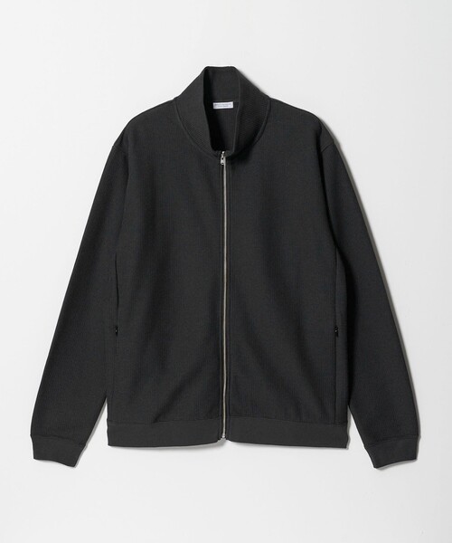 BEAUTY&YOUTH UNITED ARROWS(ビューティーアンドユースユナイテッドアローズ)の「【WEB限定 WARDROBE SMART】エアリー カノコ ジップ ブルゾン 抗菌防臭(その他トップス・メンズ・ブラック/ダークグレー・XL/L/M/S)」の10枚目の写真