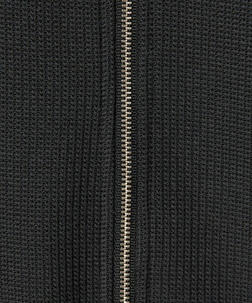 BEAUTY&YOUTH UNITED ARROWS(ビューティーアンドユースユナイテッドアローズ)の「【WEB限定 WARDROBE SMART】エアリー カノコ ジップ ブルゾン 抗菌防臭(その他トップス・メンズ・ブラック/ダークグレー・XL/L/M/S)」の12枚目の写真