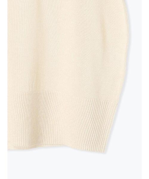 Te chichi TERRASSE（テチチテラス）の「配色ラグランスリーブニット（ニット/セーター・レディース・オフホワイト/グレー/ブラック・F）」の16枚目の写真