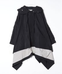 my beautiful landlet(�}�C�r���[�e�B�t�������h���b�g)�́ymy beautiful landlet�z POLYESTER YARN DYED GABARDINE PONCHO(�|���`��)