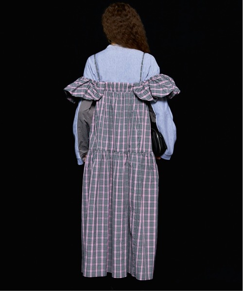 MAISON SPECIAL（メゾンスペシャル）の「Plaid Taffeta Voluminous