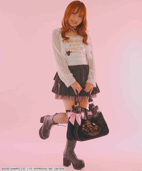 Dimmoire キティちゃん ハローキティ ビスチェ キャミソール 黒 DimMoire 【HELLO KITTY×DimMoire】フリルビスチェ - メルカリ
