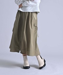 Anside（アンサイド）の「フロントジップカーゴスカート（スカート）」