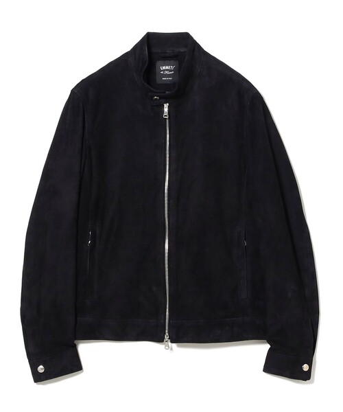 【別注】EMMETI / JURI BEAMS3 シングル ライダースジャケット EMMETI / 別注 JURI BEAMS3 スエード シングル ライダース